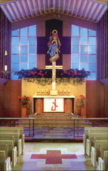 Christmas At The Church Of St. Germaine, 7003 Baptist Road Bethel Park, PA Postcard Postcard