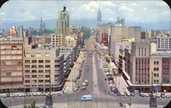 Juarez Av. Looking East Postcard