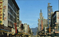 Granville Street Postcard