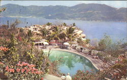 View Of Entrance To Acapulco Bay Postcard