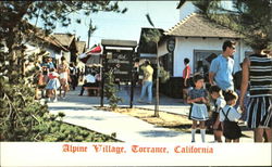 The Alpine Village Torrance, CA Postcard Postcard