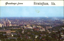 Greetings From Birmingham Alabama Postcard Postcard