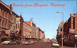 Howdy From Cheyenne Wyoming Postcard Postcard