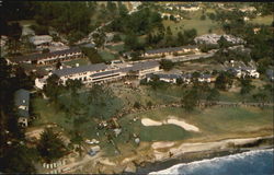 Bing Crosby Pebble Beach, CA Postcard Postcard