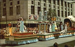 Beautiful Aquatennial Parade Postcard