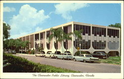 The Clearwater Public Library Florida Postcard Postcard