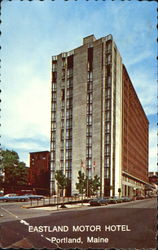 Eastland Motor Hotel, 157 High Street Portland, ME Postcard Postcard