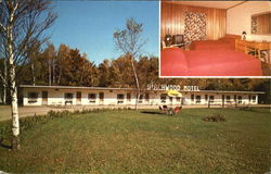 Birchwood Motel, Rt. 5 Wells River Vermont Postcard Postcard