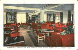 The Marine Room Of Hotel Buena Vista Postcard