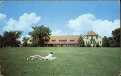 Potawatomi Inn, Pokagon State Park Angola, IN Postcard Postcard