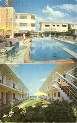 Ocean Gate Motel & Apts, 9551 Collins Ave. Miami, FL Postcard Postcard