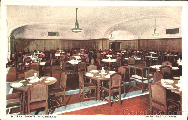 Hotel Pantlind, Grille Grand Rapids Michigan
