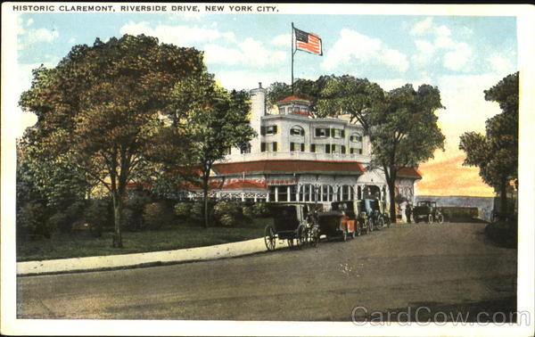 Claremont Inn And Riverside Drive, 123rd St. and Riverside Drive New York