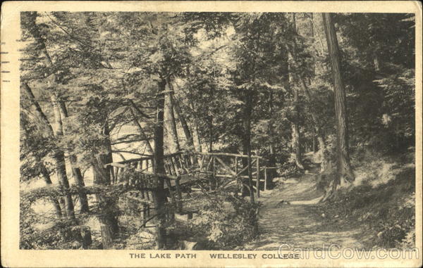 The Lake Path, Wellesley College Massachusetts