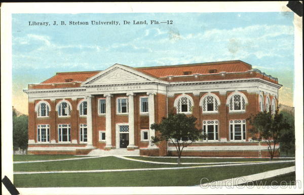 Library, J. B. Stetson University DeLand Florida