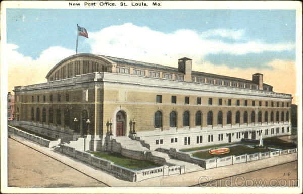 New Post Office, 18th and Clark Ave St. Louis Missouri