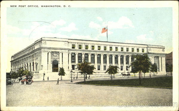 The New Post Office Washington District of Columbia