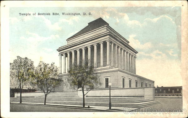 Temple Of Scottish Rite Washington District of Columbia