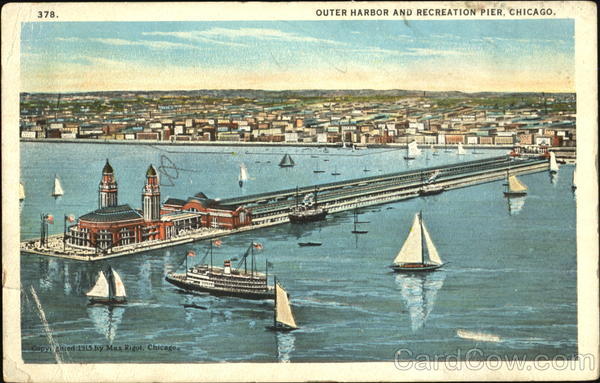 Outer Harbor And Recreation Pier Chicago Illinois
