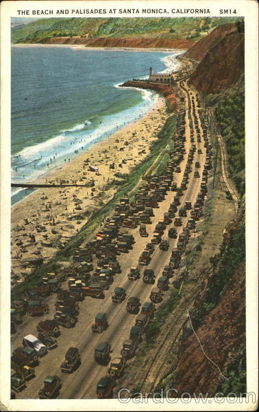 The Beach And Palisades Santa Monica California