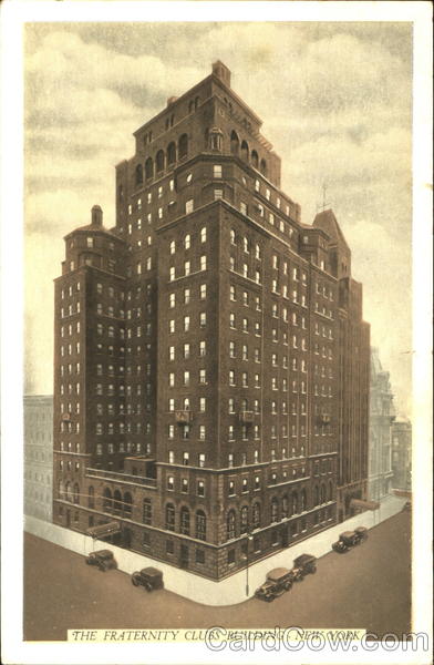 The Fraternity Clubs Building, Madison Avenue at 38th Street New York
