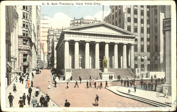 U. S. Sub Treasury New York City