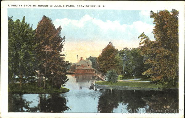 A Pretty Spot In Roger Williams Park Providence Rhode Island