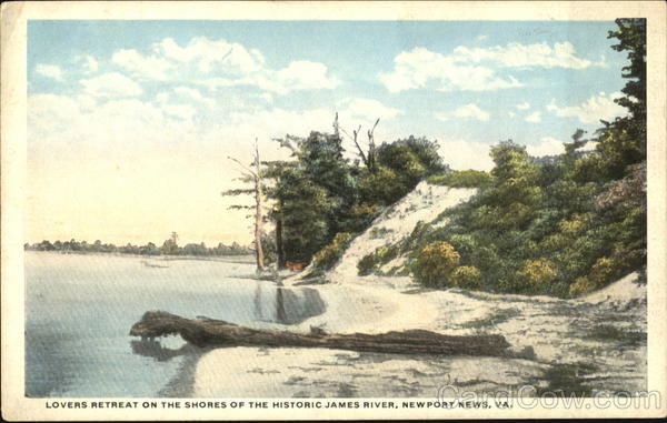 Lovers Retreat On The Shores Of The Historic James River Newport News Virginia