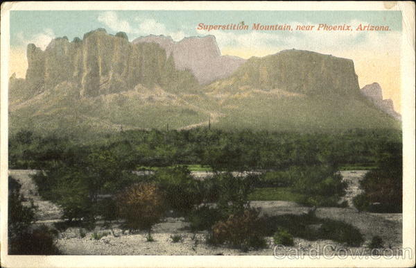 Superstition Mountain Phoenix Arizona