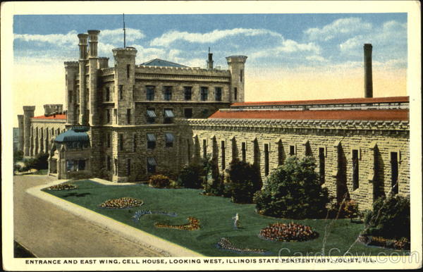 Entrance And East Wing Cell House Joliet Illinois