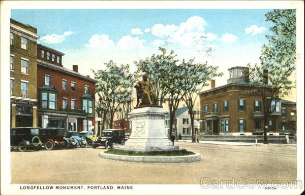 Longfellow Monument Portland Maine