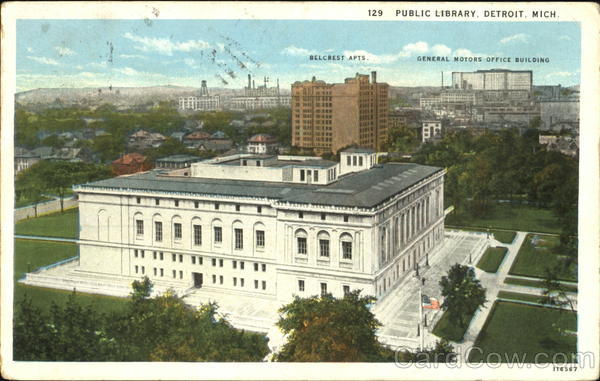 Public Library Detroit Michigan