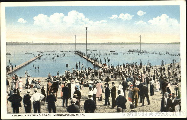 Calhoun Bathing Beach Minneapolis Minnesota