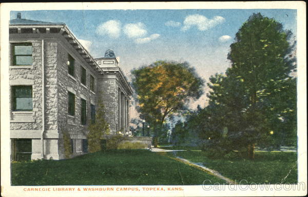 Carnegie Library & Washburn Campus Topeka Kansas