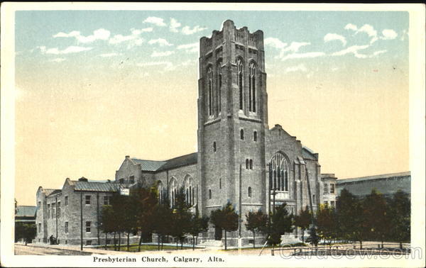 Presbyterian Church Calgary AB Canada Alberta