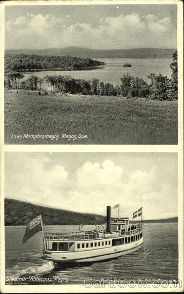 Lake Memphremagog PQ Canada Quebec