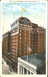 The Onondaga Hotel Syracuse, NY Postcard Postcard