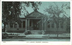 City Library Kearney, NE Postcard Postcard