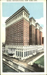 Hotel Pennsylvania, 33rd Street and 7th Avenue Postcard