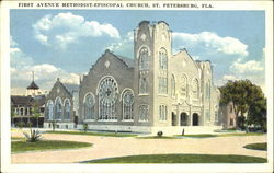 First Avenue Methodist-Episcopal Church Postcard