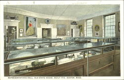 Representatives Hall Old State House Postcard