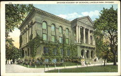 Chicago Academy Of Science, Lincoln Park Postcard