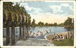 McKinley Park Chicago, IL Postcard Postcard