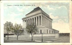 Temple Of Scottish Rite Washington, DC Washington DC Postcard Postcard