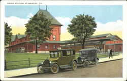 Union Station Bristol, VA Postcard Postcard