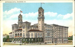 Jefferson Hotel Richmond, VA Postcard Postcard