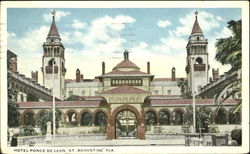 Hotel Ponce De Leon Postcard
