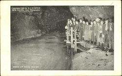 Head Of Echo River Mammoth Cave, KY Mammoth Cave National Park Postcard Postcard