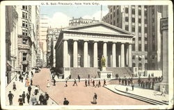 U. S. Sub Treasury Postcard