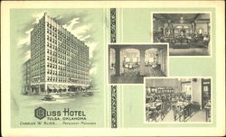Bliss Hotel Tulsa, OK Postcard Postcard